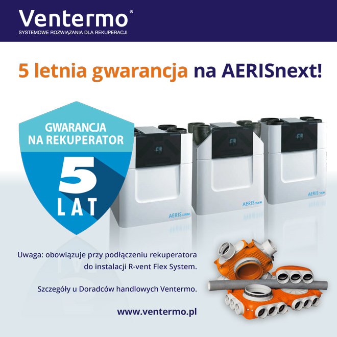 5 lat gwarancji na aeris next